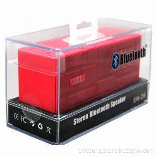 Portable Speaker, Handsfree Calling, Wireless Music, Great Bass, Crystal Box Retailing Packaging